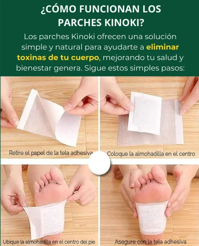 PACK 3 CAJAS - PARCHE DESINTOXICANTE 🌿🍵🍃💆