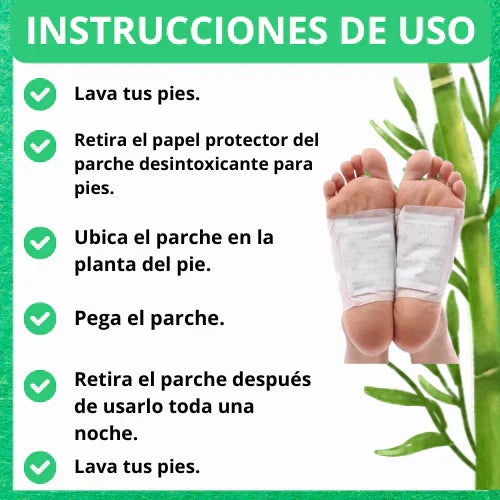 PACK 3 CAJAS - PARCHE DESINTOXICANTE 🌿🍵🍃💆